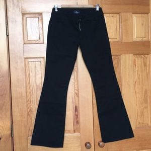 Black Bootcut Trousers